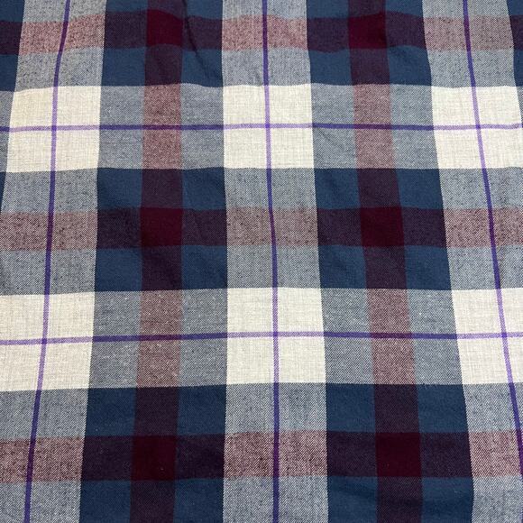 Eddie Bauer Women's Plaid Classic Fit Flannel Button Up Shirt Size Medium - Picture 6 of 9